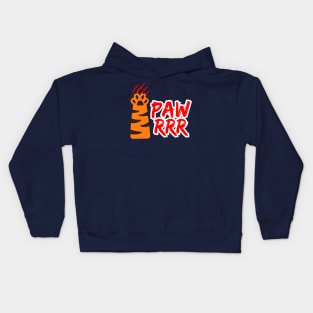 Fierce Fury: Unleash the PAWRRR! Kids Hoodie